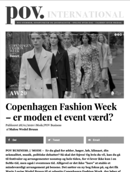pov artikler fashionweek